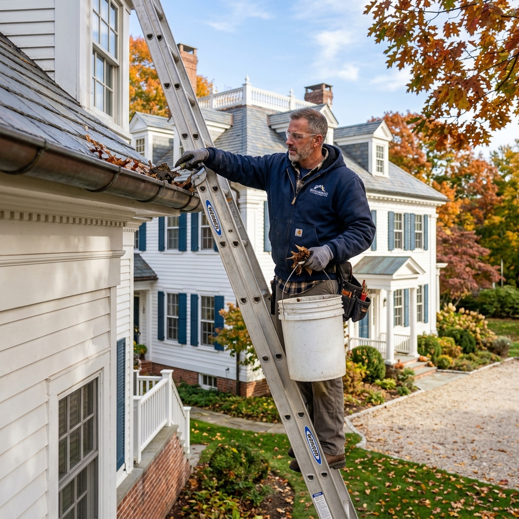 Gutter Cleaning & Repair services in Connecticut by Darien Handyman Services